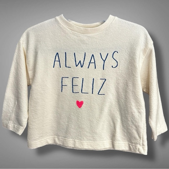 Zara / Always Feliz Sweater - Picture 1 of 3